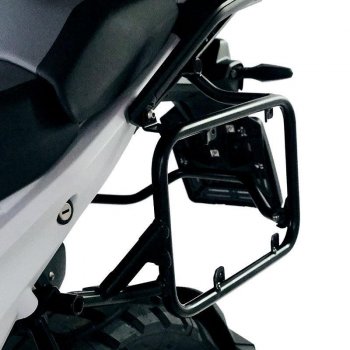 Subframes for aluminum side panniers Atlas BMW R1300GS