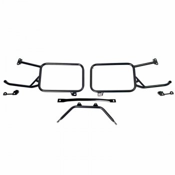 Subframes for aluminum side panniers Moto Guzzi Stelvio (2024 until now)