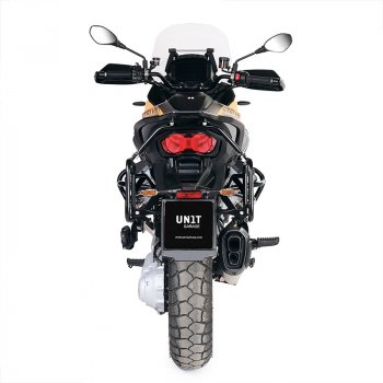 Subframes for aluminum side panniers Moto Guzzi Stelvio (2024 until now)