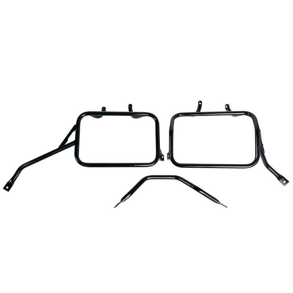 Subframes for aluminum side panniers Atlas for Triumph Speed 400 & Scrambler 400 X